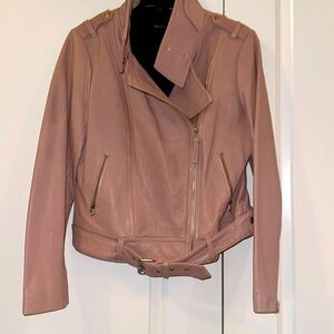 NWOT Mackage leather moto jacket